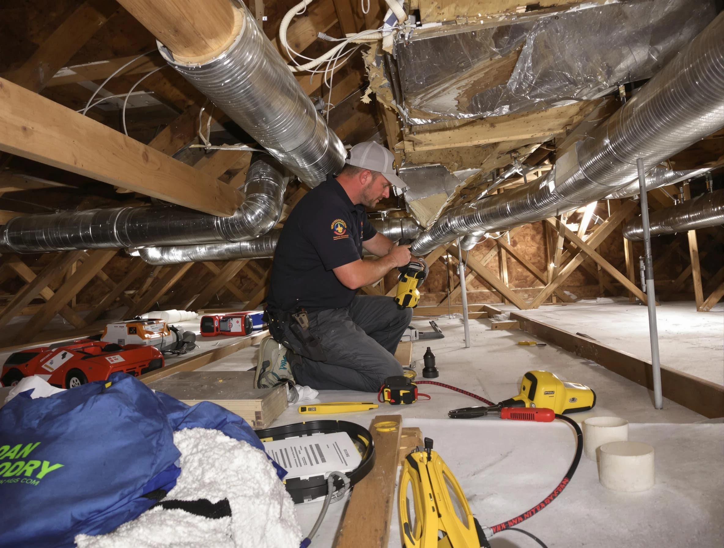 Professional air duct repair by Panthersville Air Duct Cleaning in Panthersville