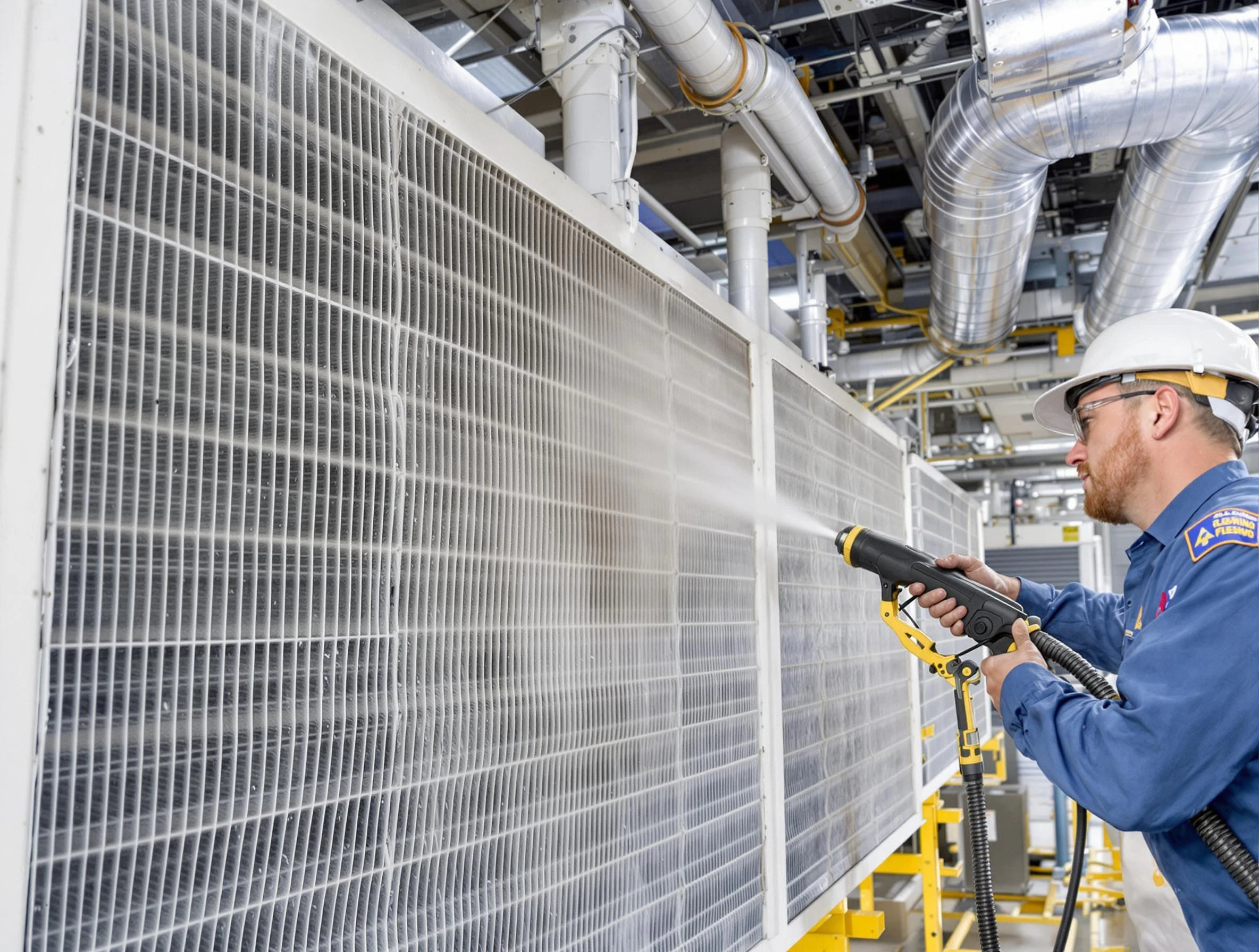 Professional commercial coil cleaning by Panthersville Air Duct Cleaning in Panthersville